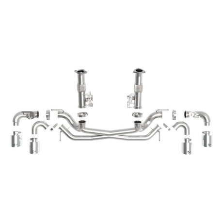 AFe MACH Force-Xp 304 Stainless Steel Cat-Back Exhaust Polished 2020 Chevrolet Corvette C8