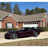 2014-2019 Chevrolet Corvette C7 ZR1 ZTK Conversion Rear Spoiler High Wing – Carbon Flash