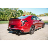 Corsa 22-25 Cadillac CT4 V Blackwing 3in Active Valve Cat-Back - 4.5in Carbon Fiber Black Tip