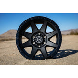 ICON Rebound 18x9 6x135 6mm Offset 5.25in BS 87.1mm Bore Double Black Wheel