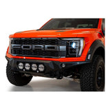 Addictive Desert Designs 2021+ Ford Raptor Bomber Front Bumper w/ 4 Rigid 360 6in Light Mounts