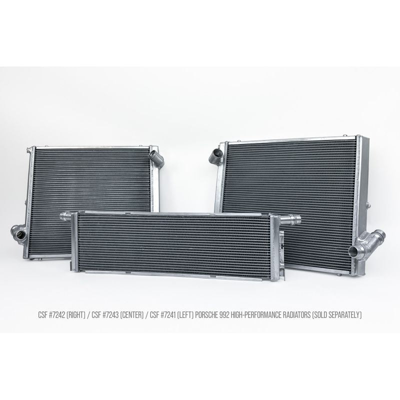 CSF 2019+ 992.1/992.2 Porsche 911(3.0LT Base/T/S/4/4S/GTS/4 GTS) High Performance Aluminum Radiator