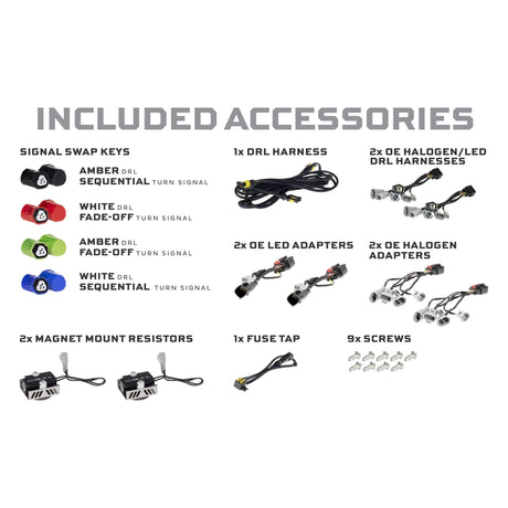 2016-2023 Toyota Tacoma - Morimoto XB EVO LED Headlights