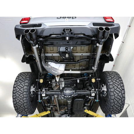 aFe Vulcan Series 3in-2-1/2in 304 SS Cat-Back 2020 Jeep Gladiator (JT) V6-3.6L w/ Black Tips