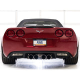 AWE Tuning 09-13 Chevrolet Corvette 6.2L Touring Edition Axle-back Exhaust w/ Chrome Silver Tips