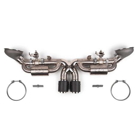 Fabspeed Porsche 992 GT3 / GT3 RS Titanium Valved Cat-Back Exhaust System (2022+)