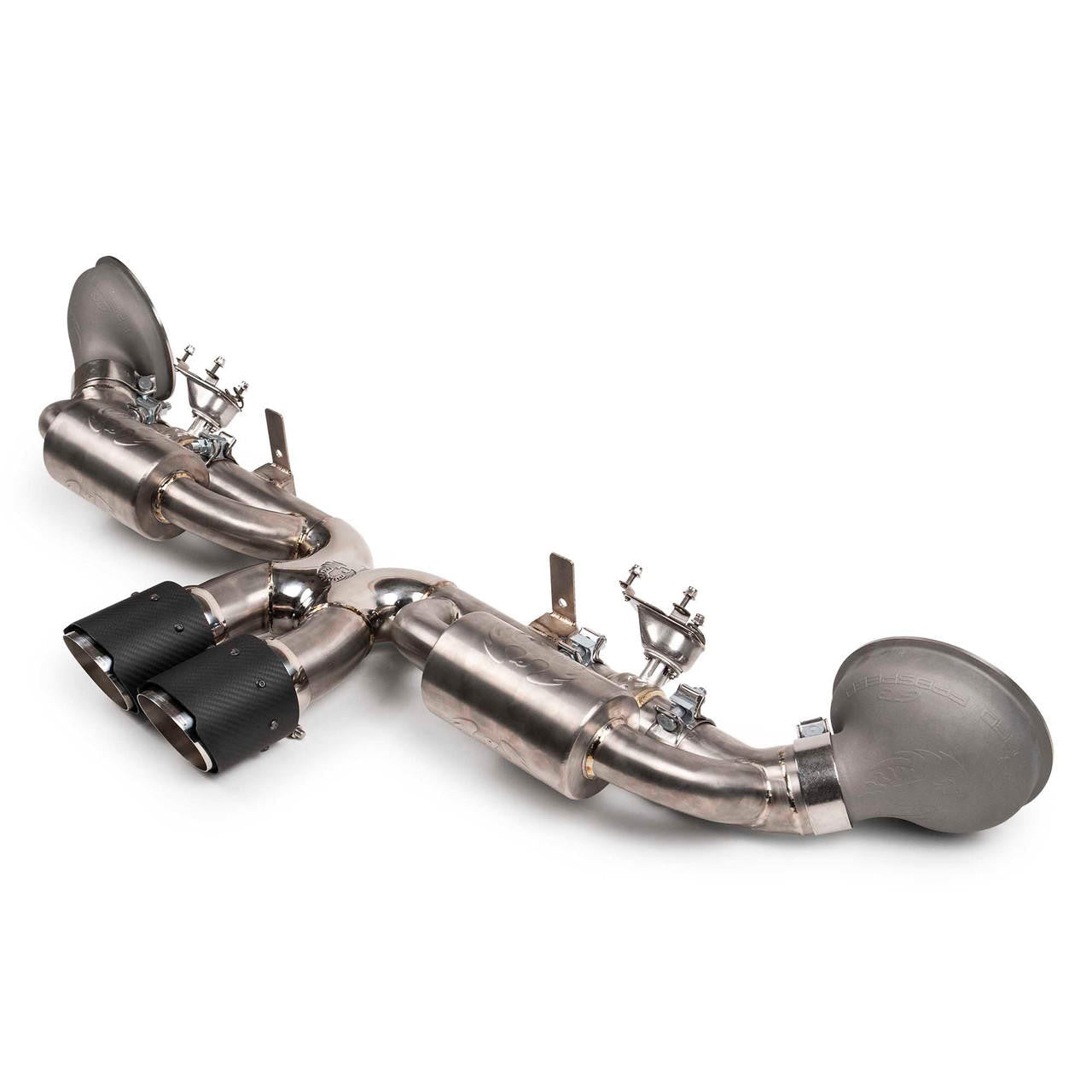 Fabspeed Porsche 992 GT3 / GT3 RS Titanium Valved Cat-Back Exhaust System (2022+)
