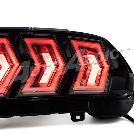 2024-2026 Mustang S650 Heritage-X Taillights Amber Turn Signal Sequential w/ Animation
