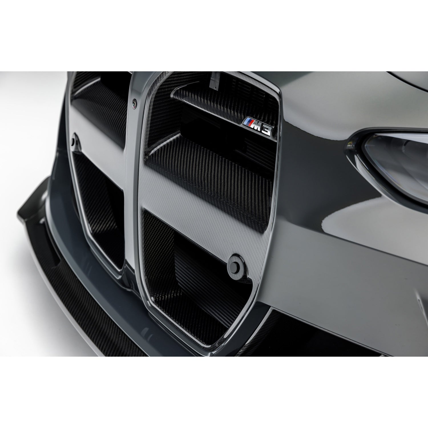 BMW G8X M3 | M4 Carbon Fiber Front Motorsport Grille - Vorsteiner Wheels  - Aero - [tags]