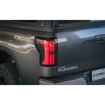 AlphaRex NOVA-Series Prismatic LED Taillights Alpha-Black for Toyota Tundra 2007-2013