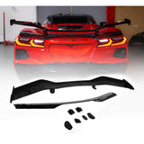 2020+ Chevrolet Corvette C8 - Z07 Style High Wing Carbon Flash