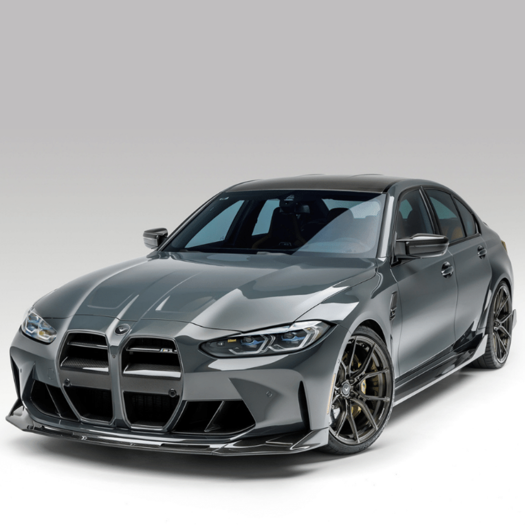 BMW G8X M3 | M4 Carbon Fiber Front Spoiler - Vorsteiner Wheels  - Aero - [tags]