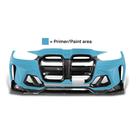 Vorsteiner - GTS-V BMW G8X M3 | M4 One-Piece Carbon Fiber Aero Front Bumper