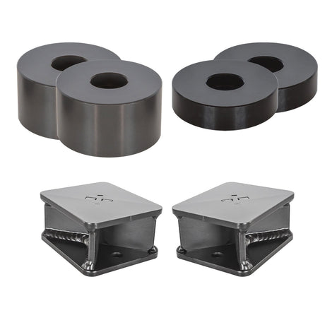 Carli | Jeep JKU Pathfinder System 4x4 2007-17 Base Kit Front View