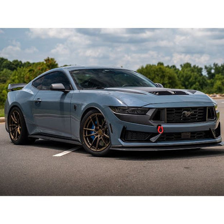 2024+ Ford Mustang Dark Horse Factory Carbon Fiber Front Bumper Lip Splitter