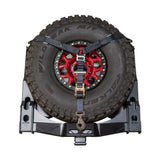 Super duty spare tire mount