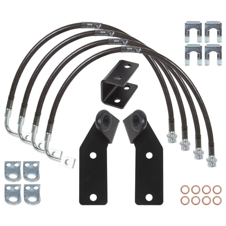 Carli | Jeep JKU Pathfinder System 4x4 2007-17 Base Kit Front View