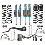 Carli | Jeep JKU Pathfinder System 4x4 2007-17 Base Kit Front View