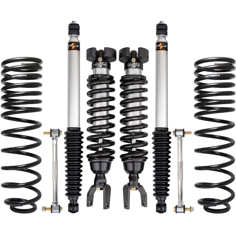 '19-24 Ram 1500 Carli 2.0 Commuter Suspension System Display of Included Parts 
