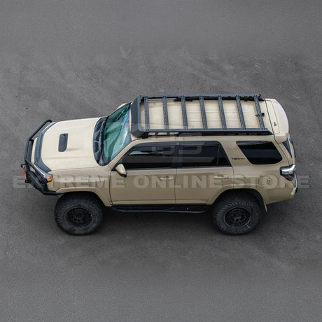 2010-24 Toyota 4Runner V2 Carbon Steel Black Top Roof Rack Cargo Carrier