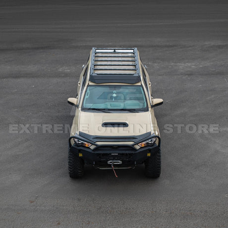 2010-24 Toyota 4Runner V2 Carbon Steel Black Top Roof Rack Cargo Carrier