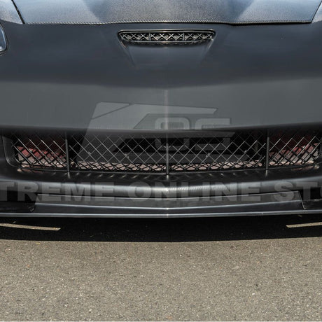 2005-13 Corvette C6 Base | C6 ZR1 Style Primed Full Front Bumper Cover Lip