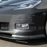 2005-13 Corvette C6 Base | C6 ZR1 Style Primed Full Front Bumper Cover Lip