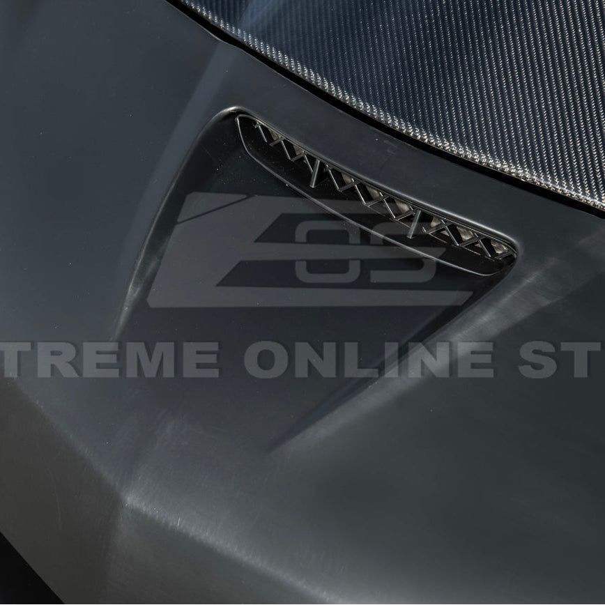 2005-13 Corvette C6 Base | C6 ZR1 Style Primed Full Front Bumper Cover Lip