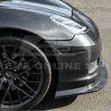 2005-13 Corvette C6 Base | C6 ZR1 Style Primed Full Front Bumper Cover Lip