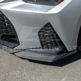 2021+ Lexus IS - Carbon Fiber Novel Style Front Lip Splitter & Side Skirts