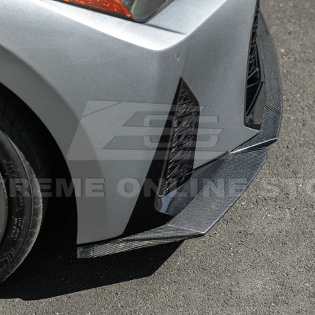2021+ Lexus IS - Carbon Fiber Novel Style Front Lip Splitter & Side Skirts