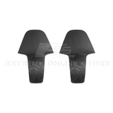 BMW G87 G80 G82 M2 M3 M4 Dry CARBON FIBER Tape-On Full Seat Back Cover Pair