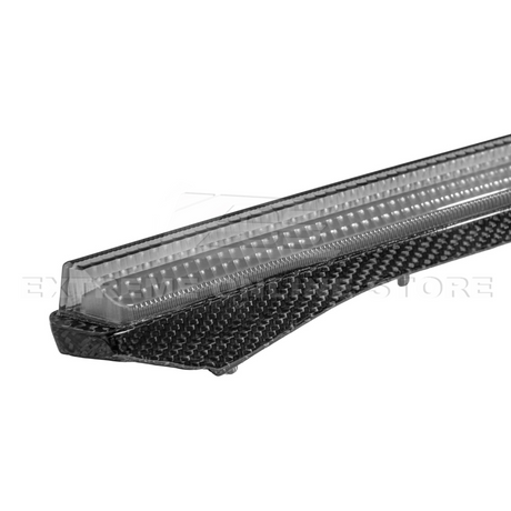 2020+ Corvette C8 Carbon Fiber Sequential LED DRL Light Bar Bezel Insert
