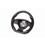 Chevrolet Corvette C7 Black Leather Red Stitching Carbon Fiber Steering Wheel