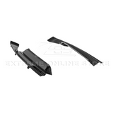 Corvette C8 DRY CARBON FIBER Front Trunk Trim Cover Kit