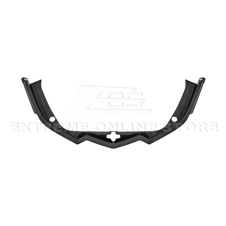 2020+ Corvette C8 DRY CARBON FIBER Front Trunk Trim Cover Kit