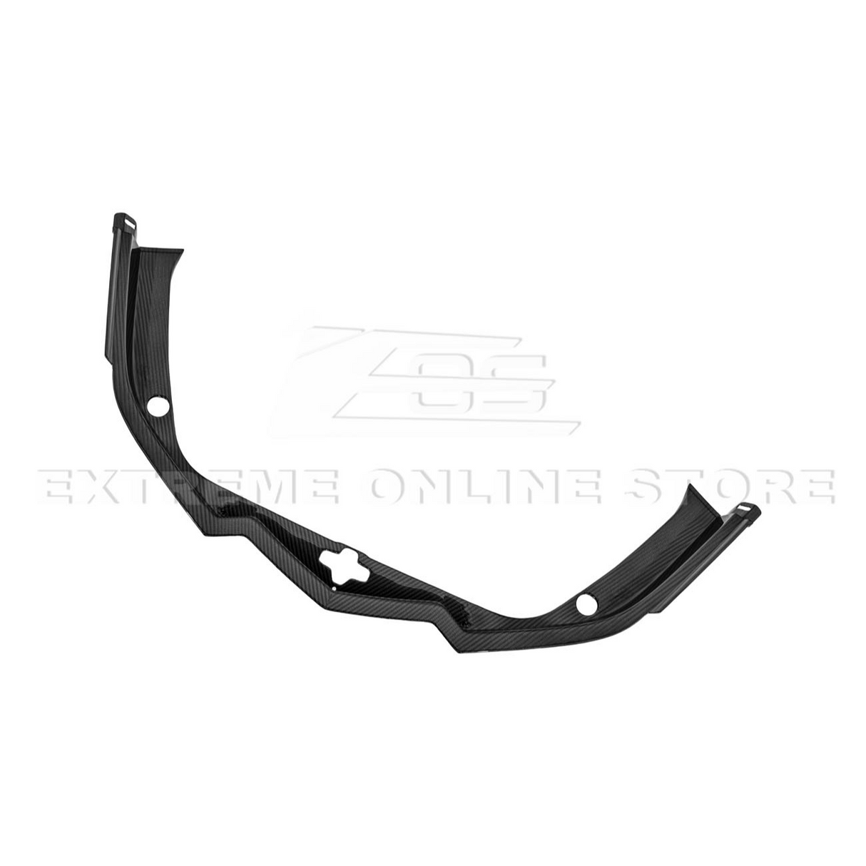 Corvette C8 DRY CARBON FIBER Front Trunk Trim Cover Kit