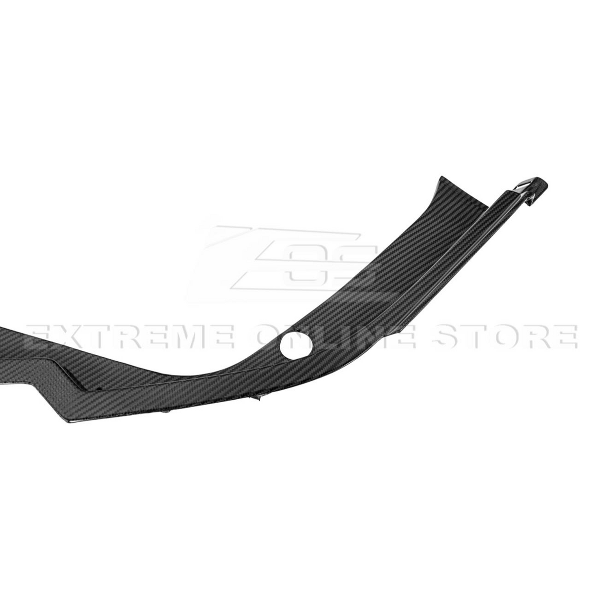 Corvette C8 DRY CARBON FIBER Front Trunk Trim Cover Kit
