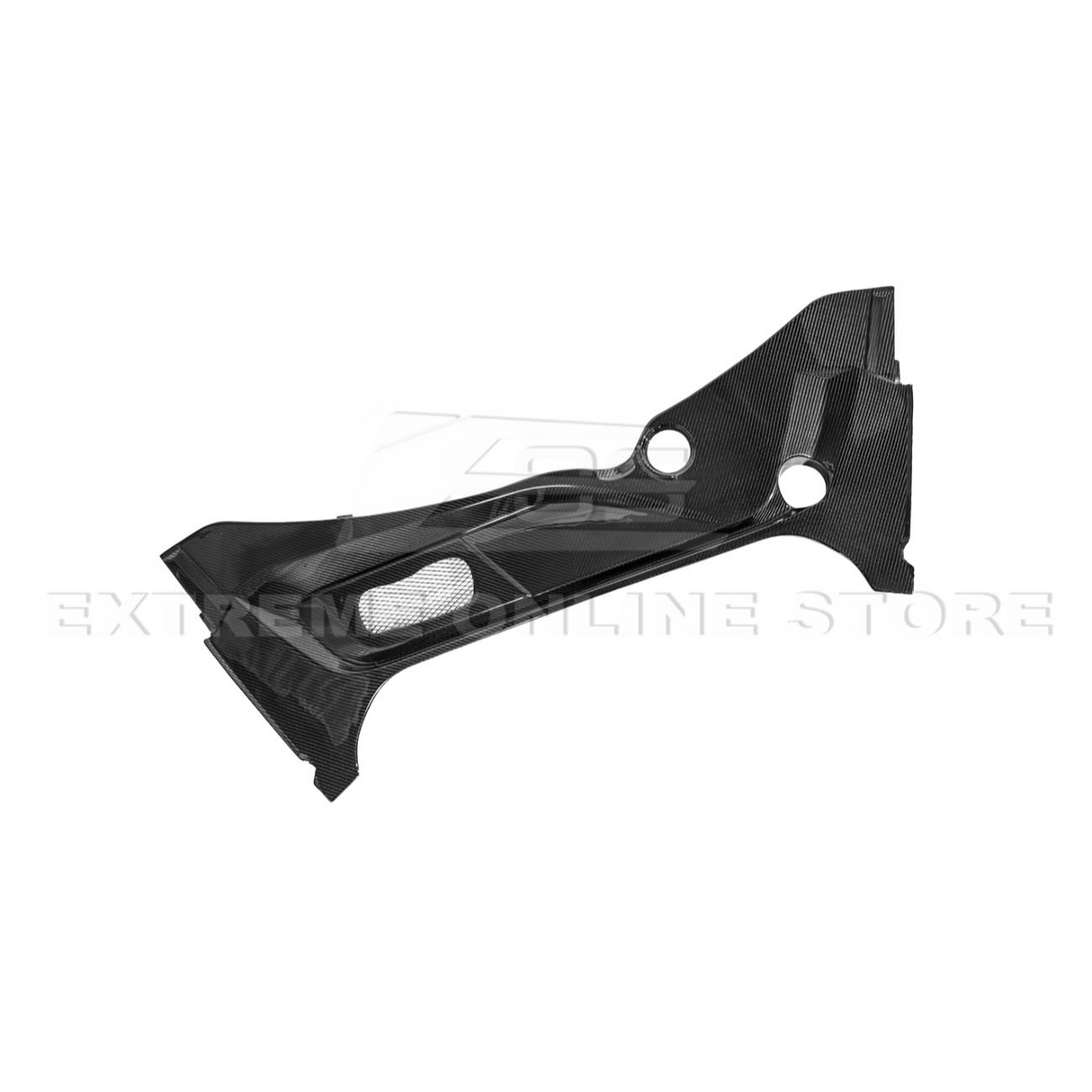 Corvette C8 DRY CARBON FIBER Front Trunk Trim Cover Kit