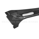 Corvette C8 DRY CARBON FIBER Front Trunk Trim Cover Kit