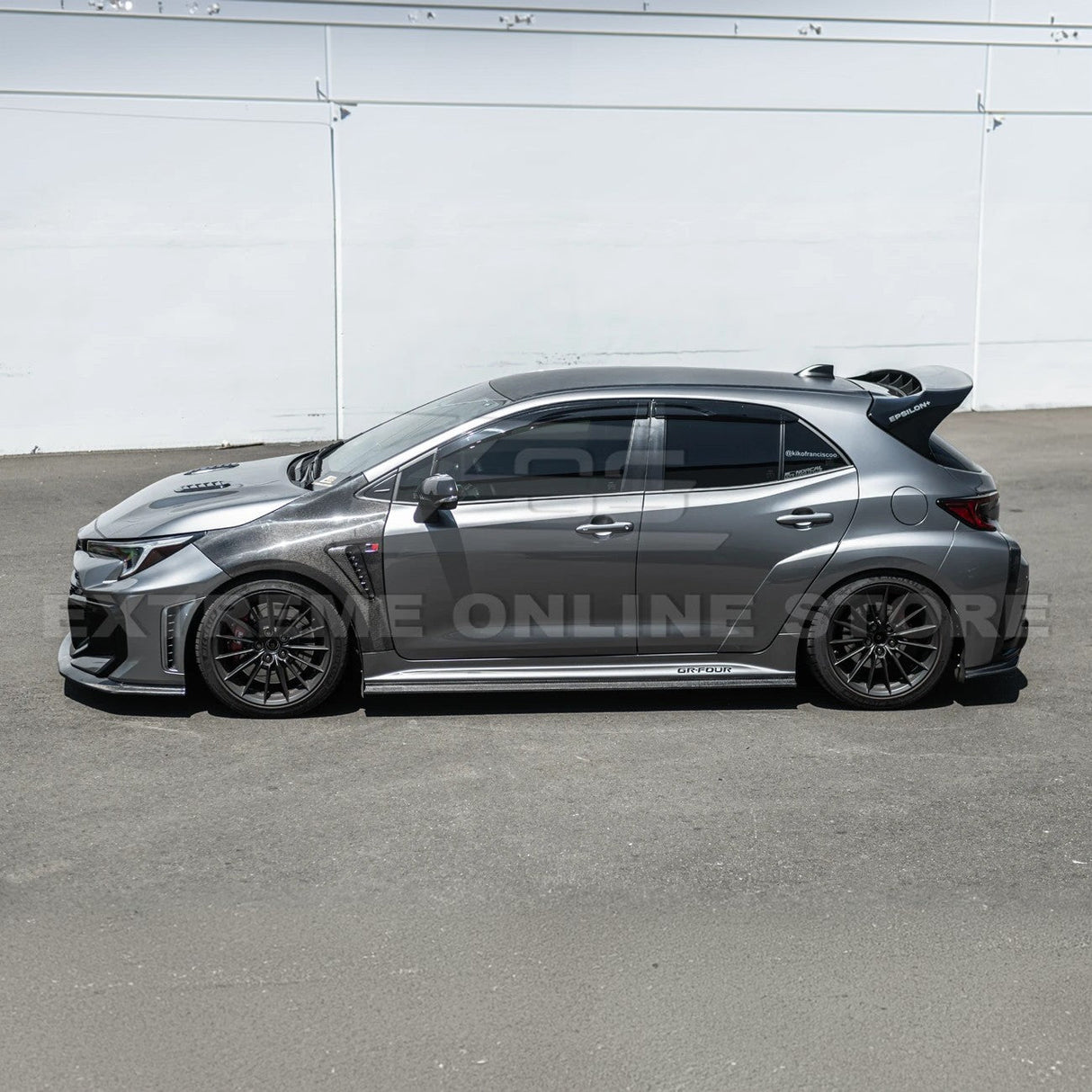 2025+ Toyota GR Corolla CARBON FIBER Front Lip Side Skirts Panel Rear Apron