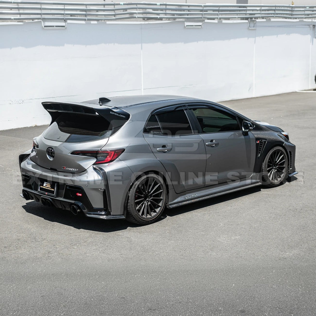2025+ Toyota GR Corolla CARBON FIBER Front Lip Side Skirts Panel Rear Apron