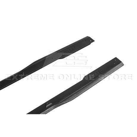 2021+ Lexus IS - Carbon Fiber Novel Style Front Lip Splitter & Side Skirts