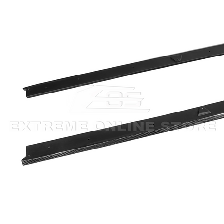 2021+ Lexus IS - Carbon Fiber Novel Style Front Lip Splitter & Side Skirts