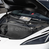 Corvette C8 DRY CARBON FIBER Front Trunk Trim Cover Kit