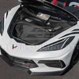 Corvette C8 DRY CARBON FIBER Front Trunk Trim Cover Kit