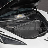 Corvette C8 DRY CARBON FIBER Front Trunk Trim Cover Kit