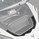 Corvette C8 DRY CARBON FIBER Front Trunk Trim Cover Kit