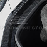Corvette C8 DRY CARBON FIBER Front Trunk Trim Cover Kit