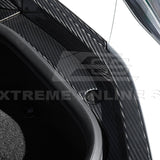 Corvette C8 DRY CARBON FIBER Front Trunk Trim Cover Kit